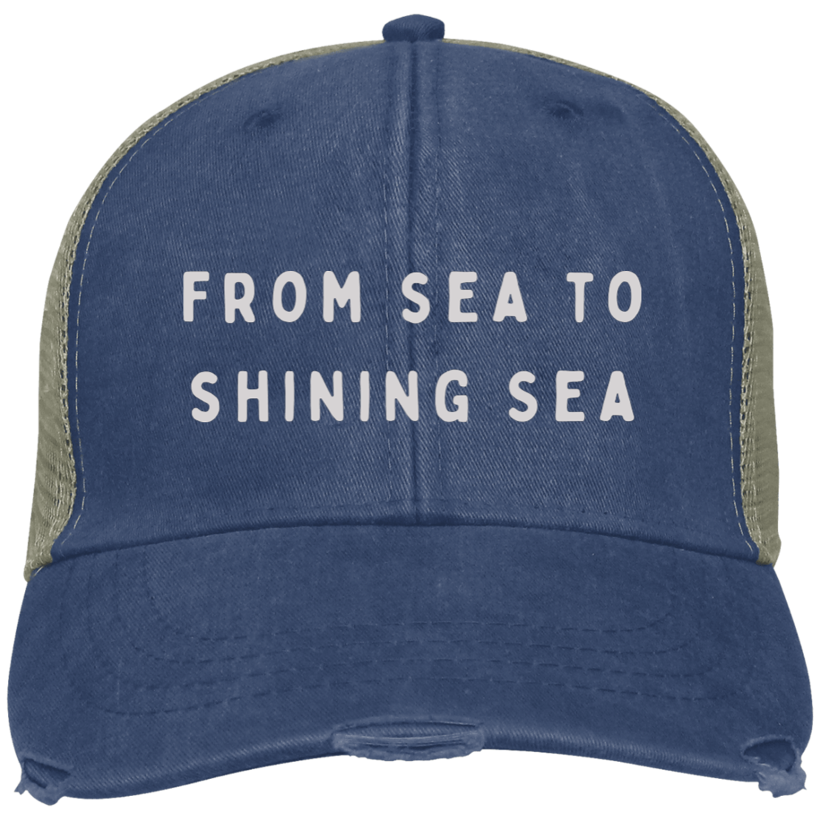 SHINING SEA trucker [multi]
