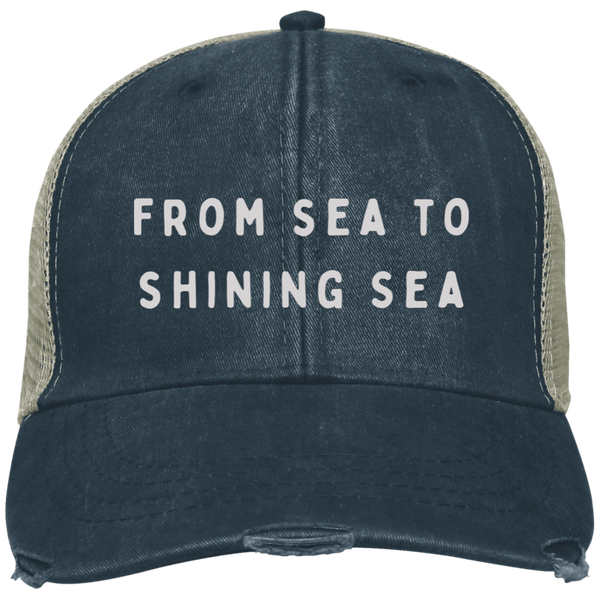 SHINING SEA trucker [multi]