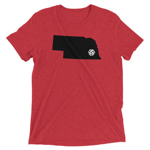 HUSKER VOLLEYBALL triblend T [multi]